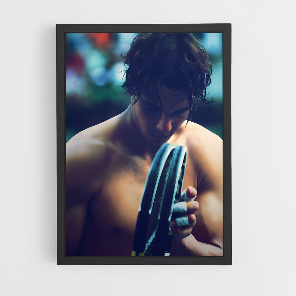 Poster Le Duel de Nadal – affiche Tennis (vue 2)